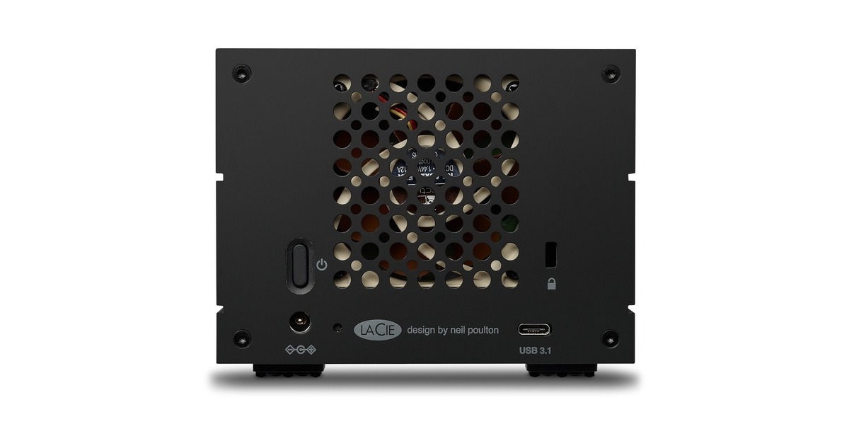 LaCie 2big RAID 8 TB, Externe Festplatte(schwarz, USB-C 3.2 (5 Gbit/s))