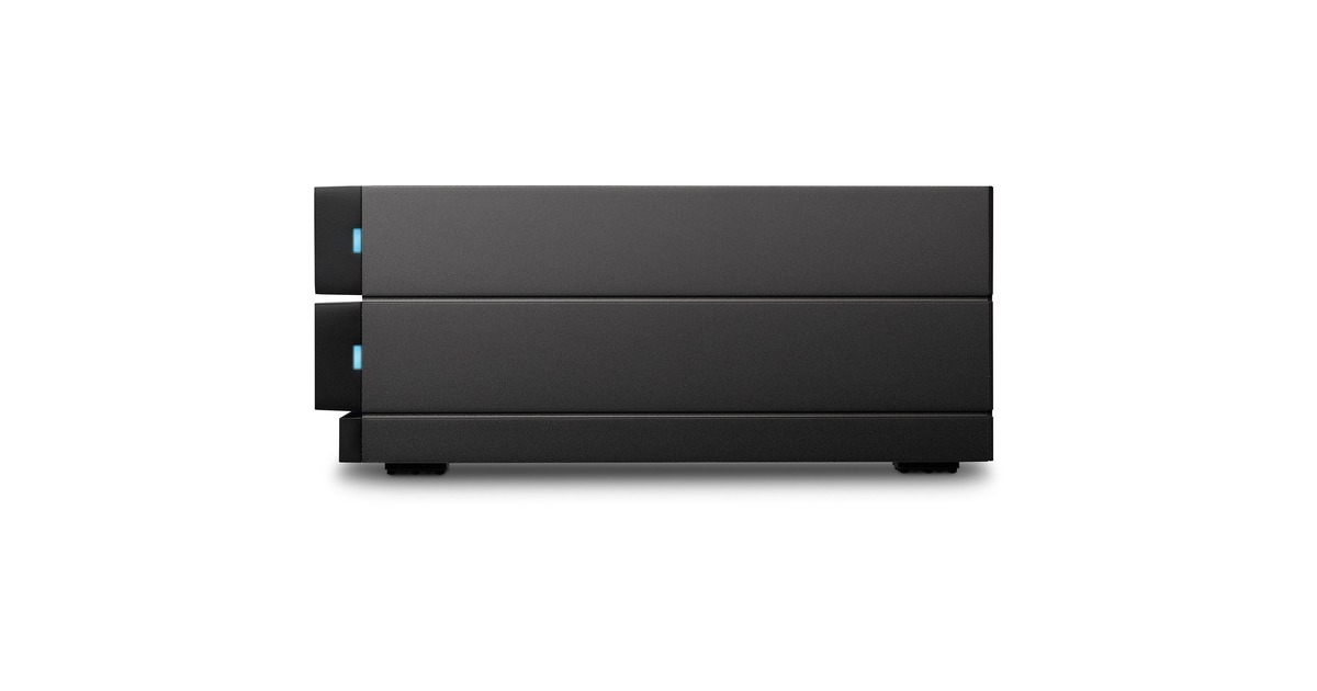 LaCie 2big RAID 8 TB, Externe Festplatte(schwarz, USB-C 3.2 (5 Gbit/s))