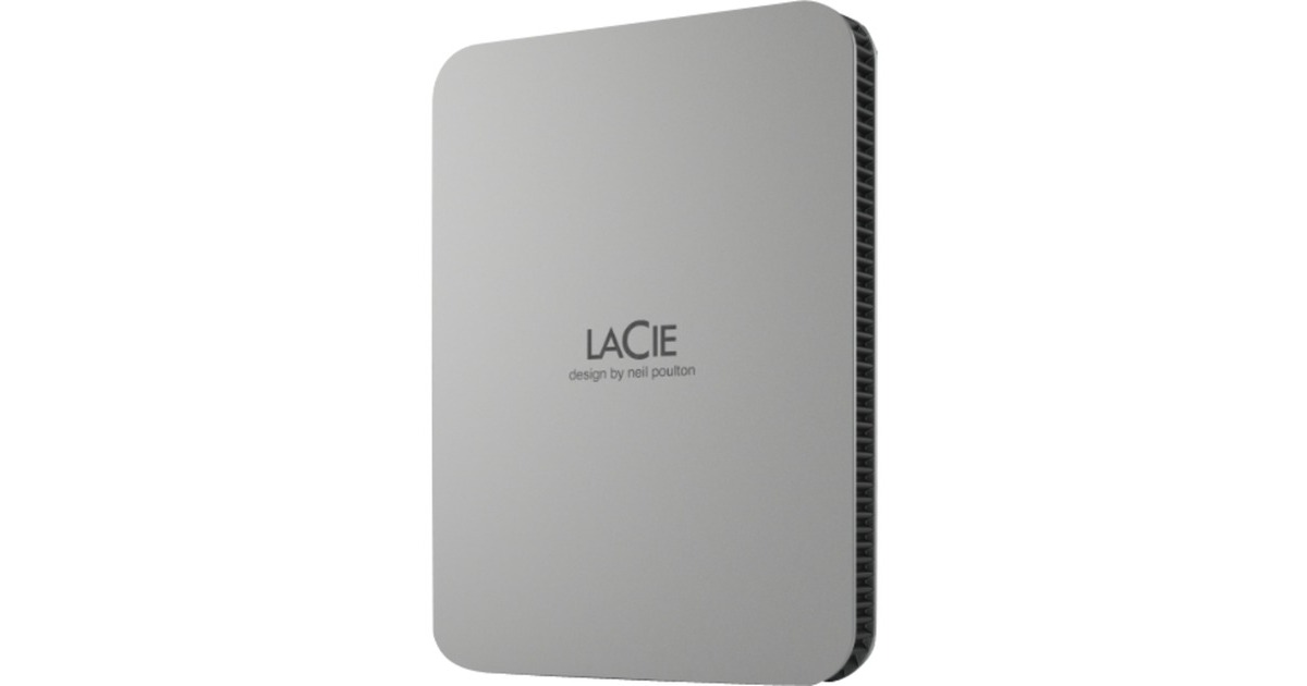 LaCie Mobile Drive 4 TB, Externe Festplatte(grau, USB-C 3.2 Gen 1 (5 Gbit/s))