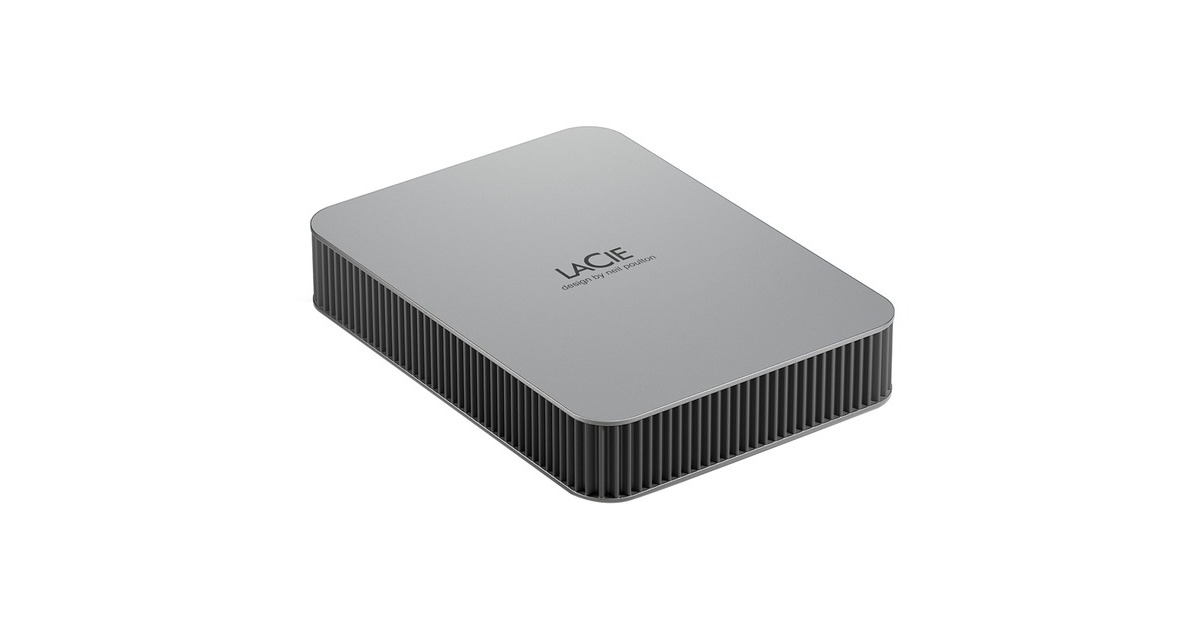 LaCie Mobile Drive Secure 5 TB, Externe Festplatte(grau, USB-C 3.2 (5 Gbit/s))