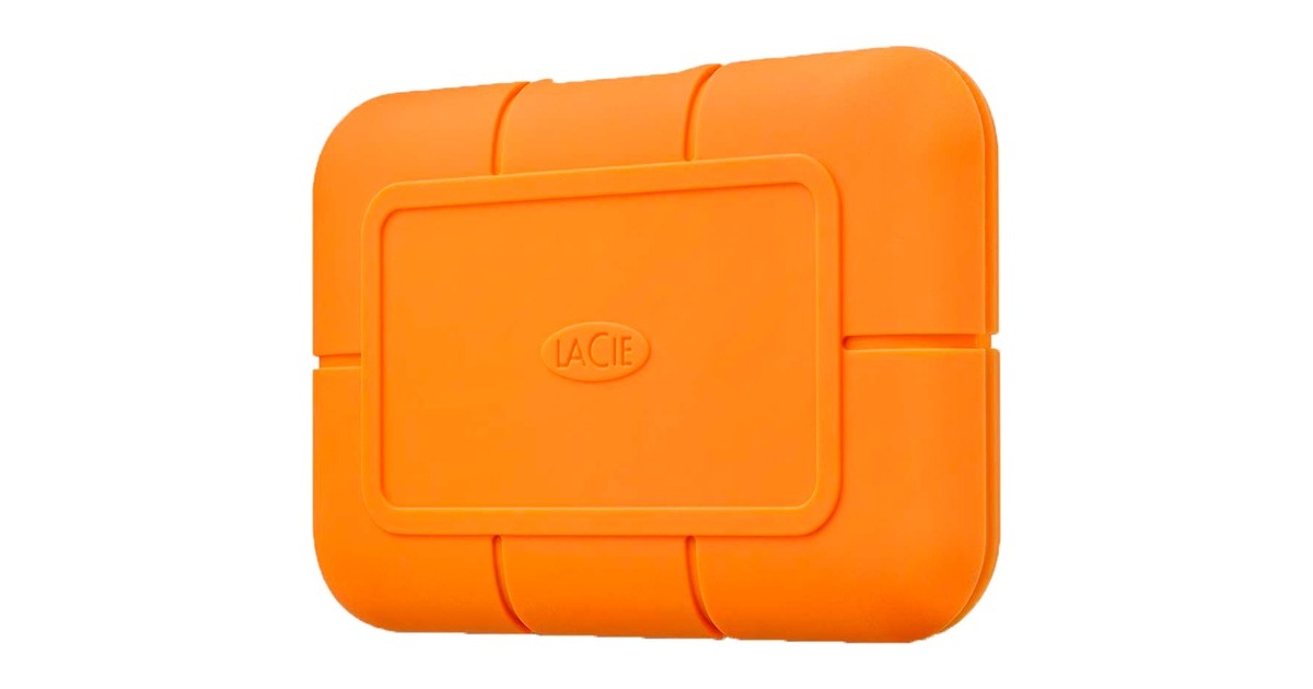 LaCie RUGGED SSD 1 TB, Externe SSD(orange, USB-C 3.2 Gen 1 (5 Gbit/s))