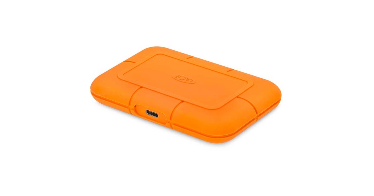 LaCie RUGGED SSD 1 TB, Externe SSD(orange, USB-C 3.2 Gen 1 (5 Gbit/s))