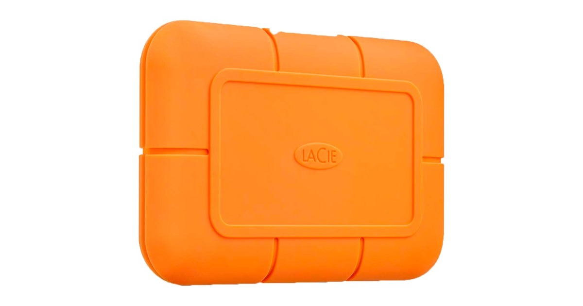 LaCie RUGGED SSD 2 TB, Externe SSD(orange, USB-C 3.2 Gen 1 (5 Gbit/s))