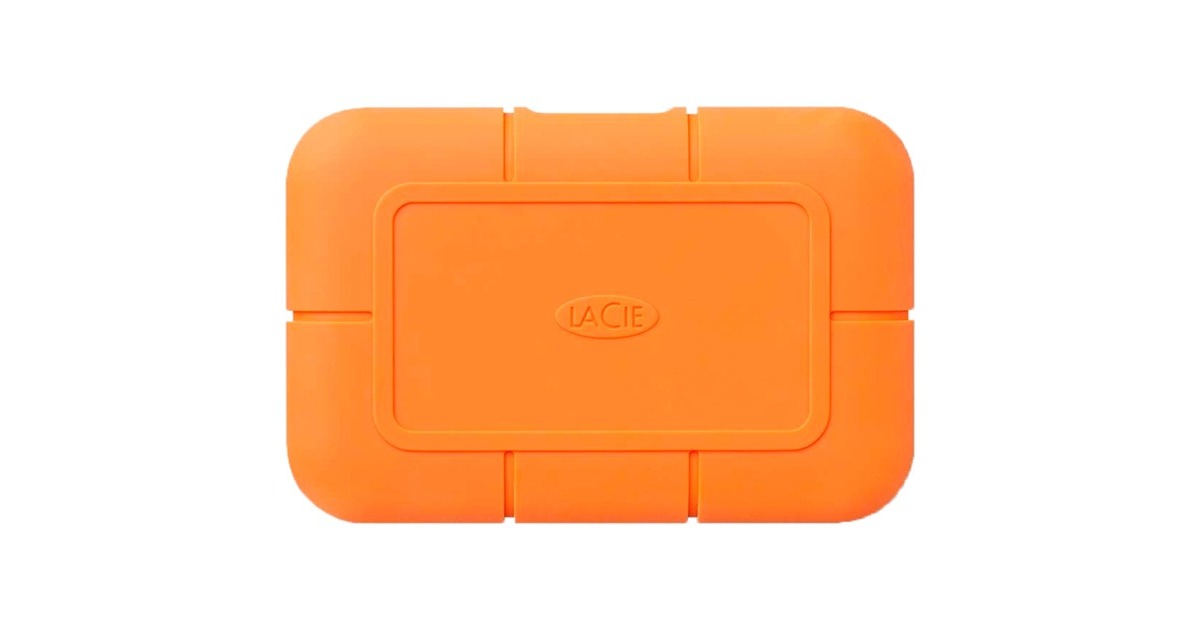 LaCie RUGGED SSD 500 GB, Externe SSD(orange, USB-C 3.2 Gen 1 (5 Gbit/s))