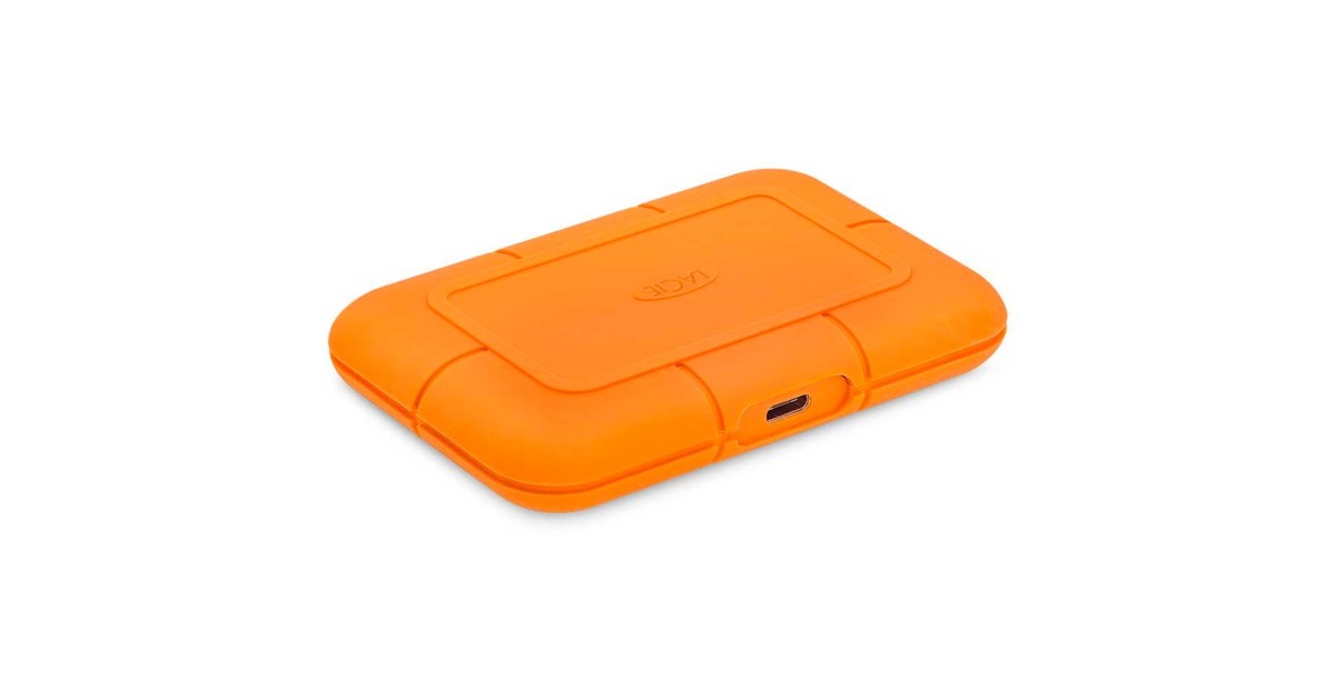 LaCie RUGGED SSD 500 GB, Externe SSD(orange, USB-C 3.2 Gen 1 (5 Gbit/s))
