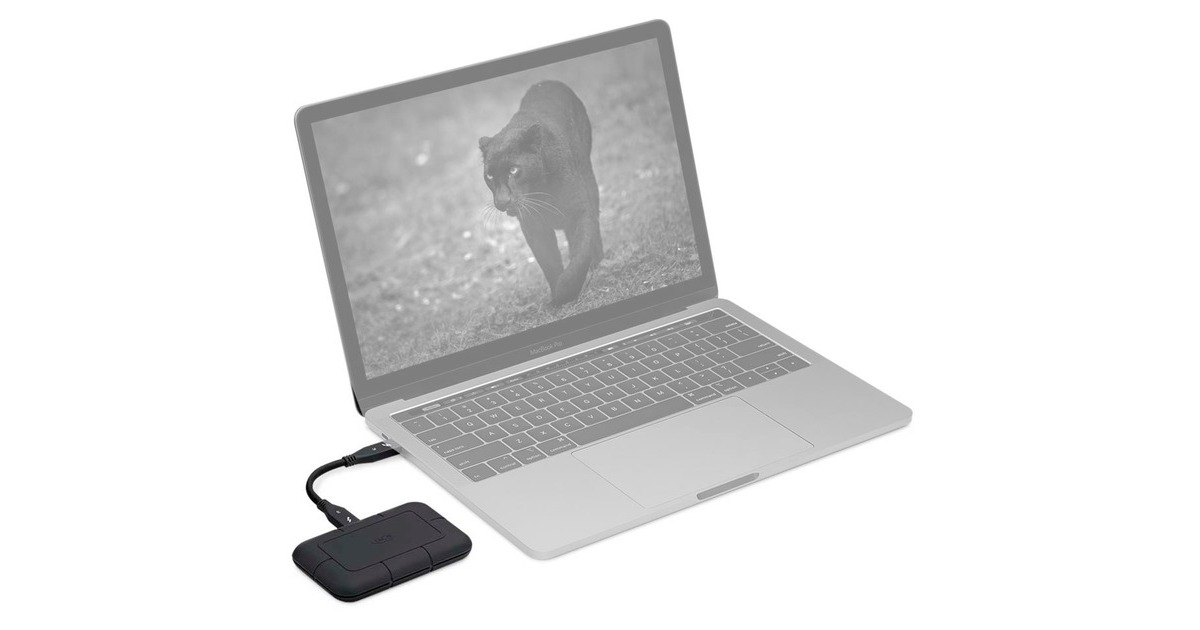 LaCie RUGGED SSD PRO 1 TB, Externe SSD(schwarz, Thunderbolt 3 (USB-C))