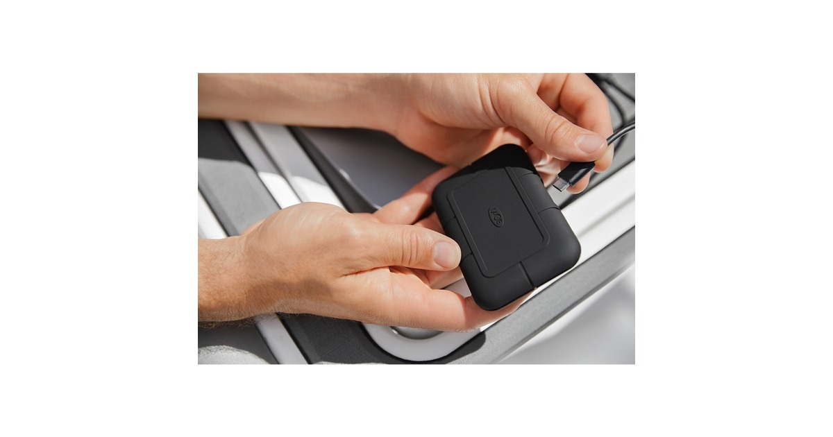 LaCie RUGGED SSD PRO 2 TB, Externe SSD(schwarz, Thunderbolt 3 (USB-C))