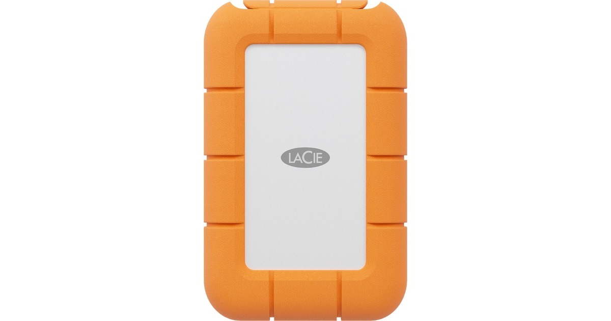 LaCie Rugged Mini SSD 4 TB, Externe SSD(orange/silber, USB-C 3.2 Gen 2x2 (20 Gbit/s))