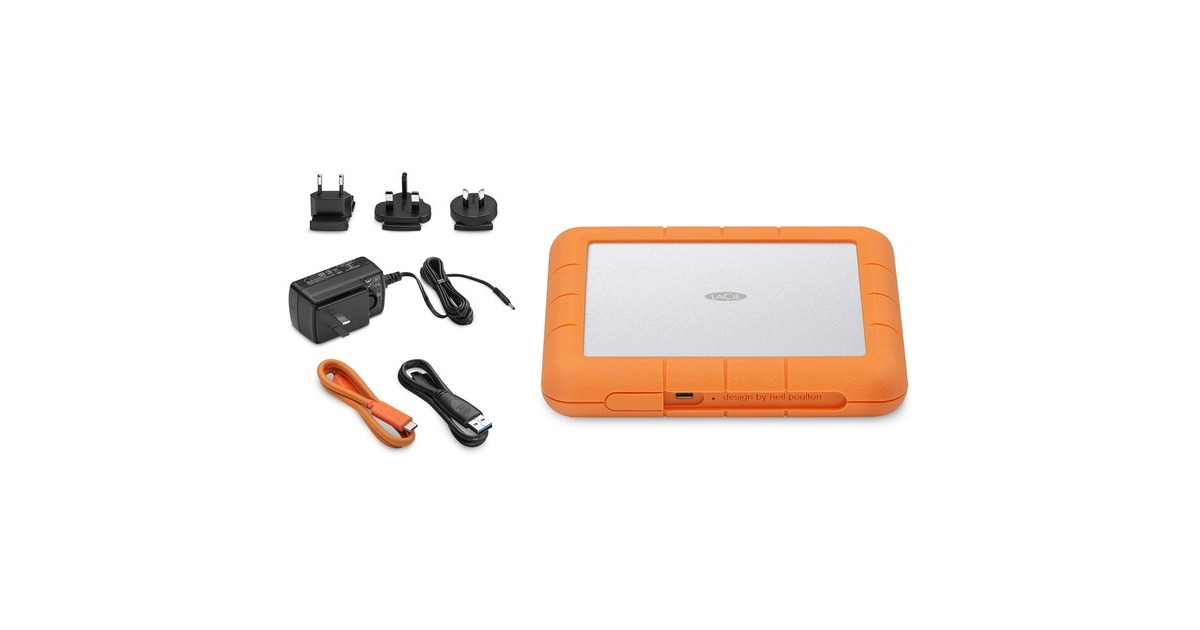 LaCie Rugged RAID Shuttle 8 TB, Externe Festplatte(USB 3.0/Thunderbolt)
