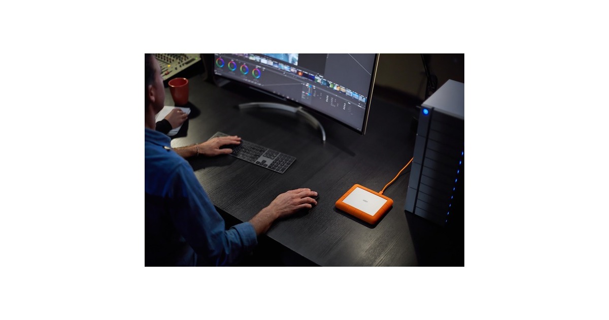 LaCie Rugged RAID Shuttle 8 TB, Externe Festplatte(USB 3.0/Thunderbolt)
