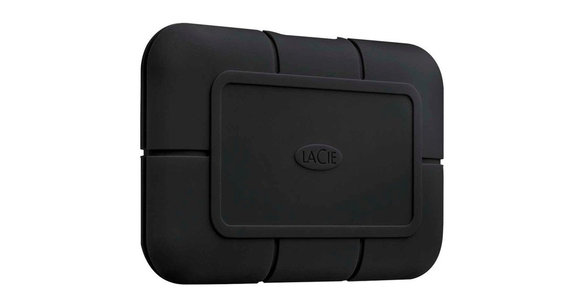 LaCie Rugged SSD 4 TB, Externe SSD(schwarz, USB-C 3.2 (10 Gbit/s))