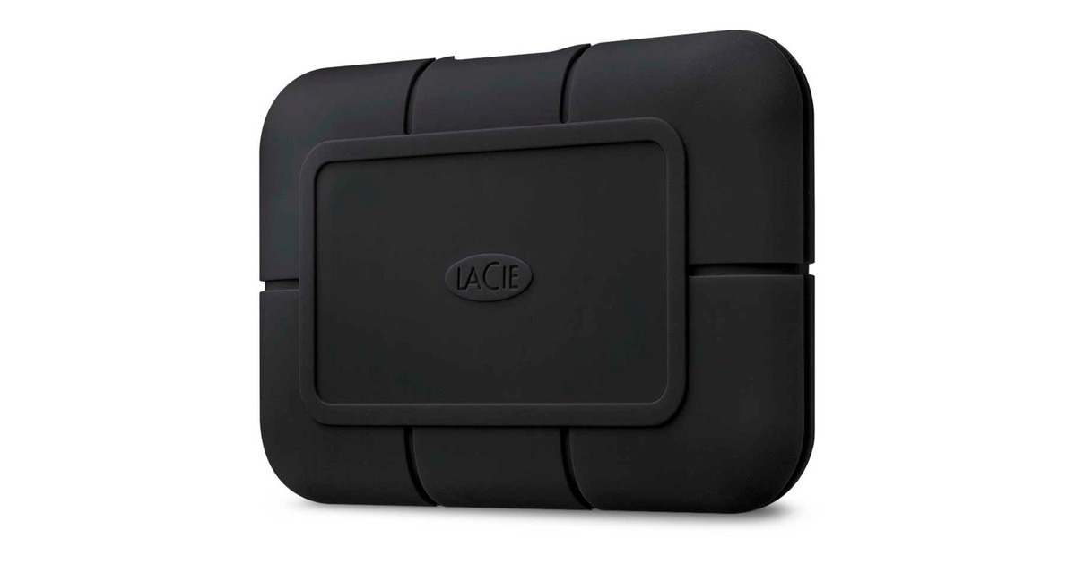 LaCie Rugged SSD 4 TB, Externe SSD(schwarz, USB-C 3.2 (10 Gbit/s))