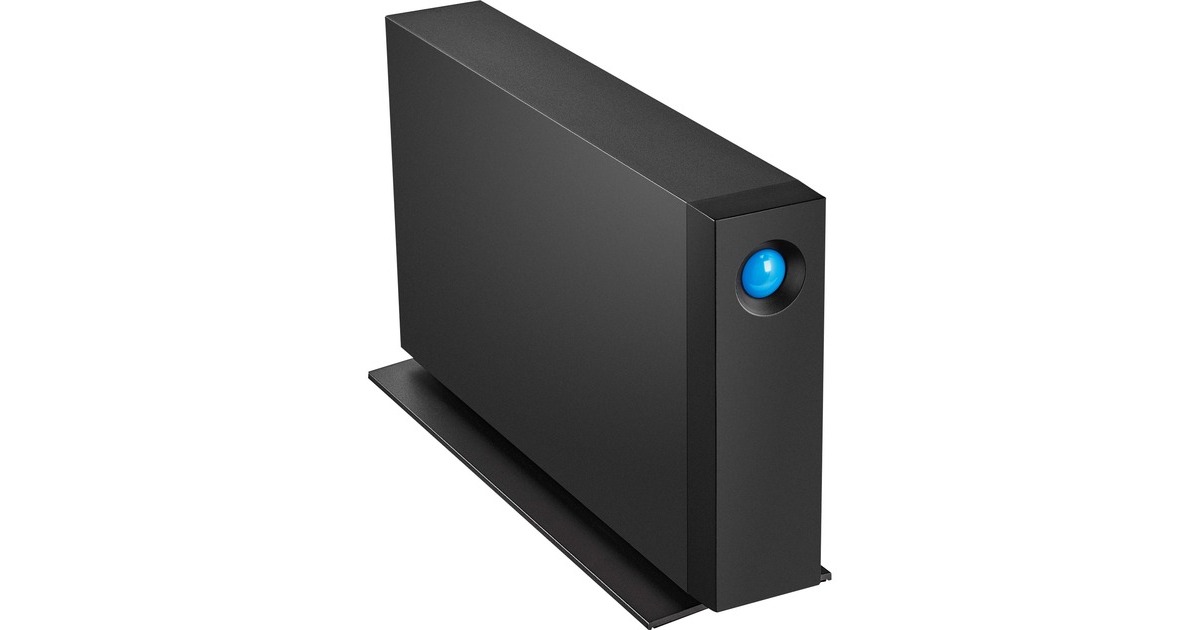LaCie d2 Professional 10 TB, Externe Festplatte(schwarz, USB-C 3.2 Gen 1)