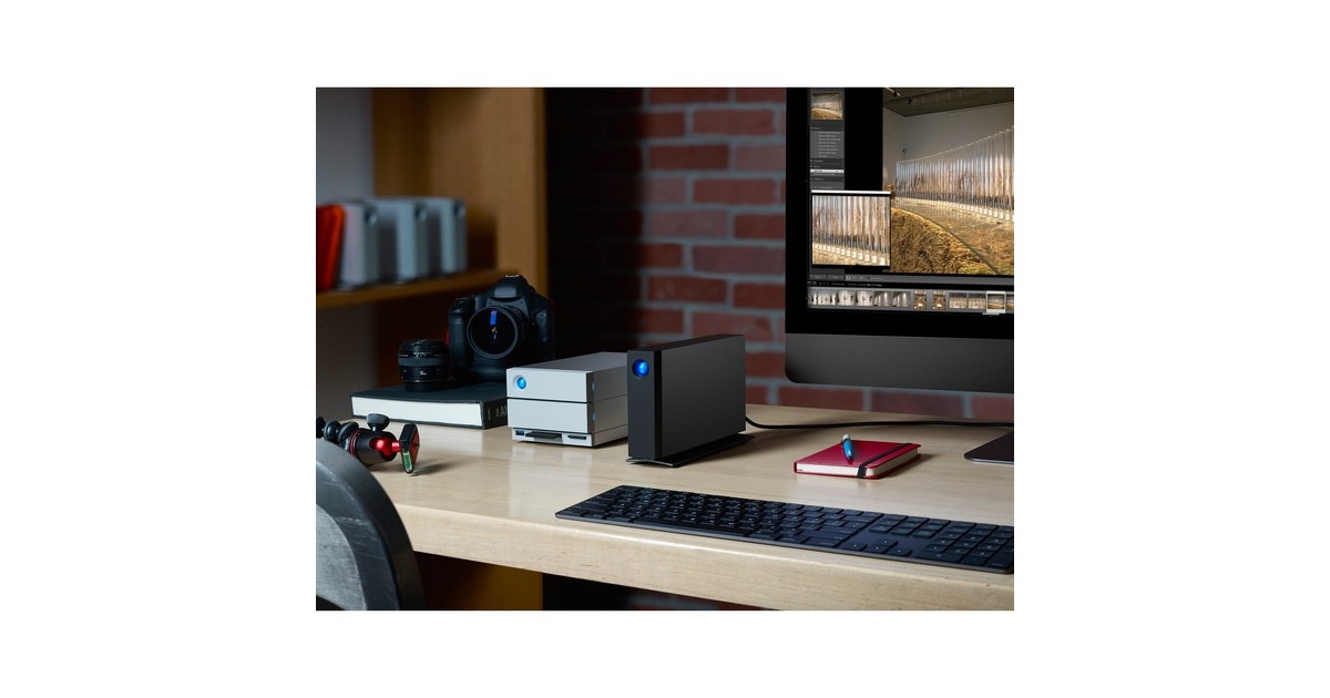 LaCie d2 Professional 16 TB, Externe Festplatte(schwarz, USB-C 3.2 Gen 1)