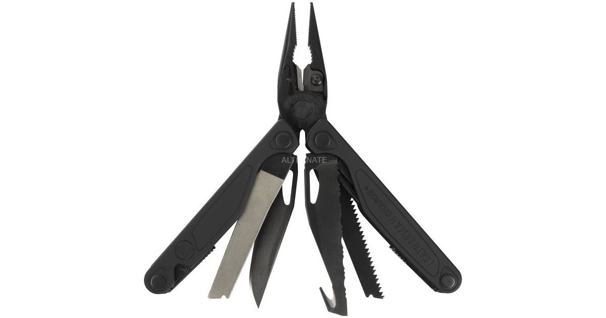 Leatherman Multitool CHARGE +(schwarz, 19 Tools)