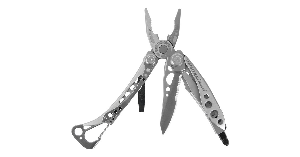 Leatherman Multitool SKELETOOL(silber, 7 Tools)