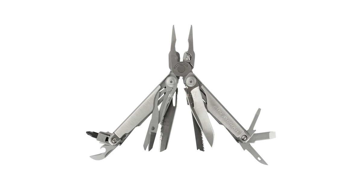 Leatherman Multitool Surge(edelstahl, 21 Tools)