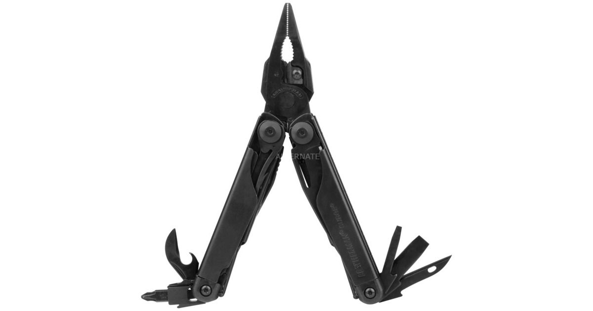 Leatherman Multitool Surge(schwarz, 21 Tools, mit Holster)