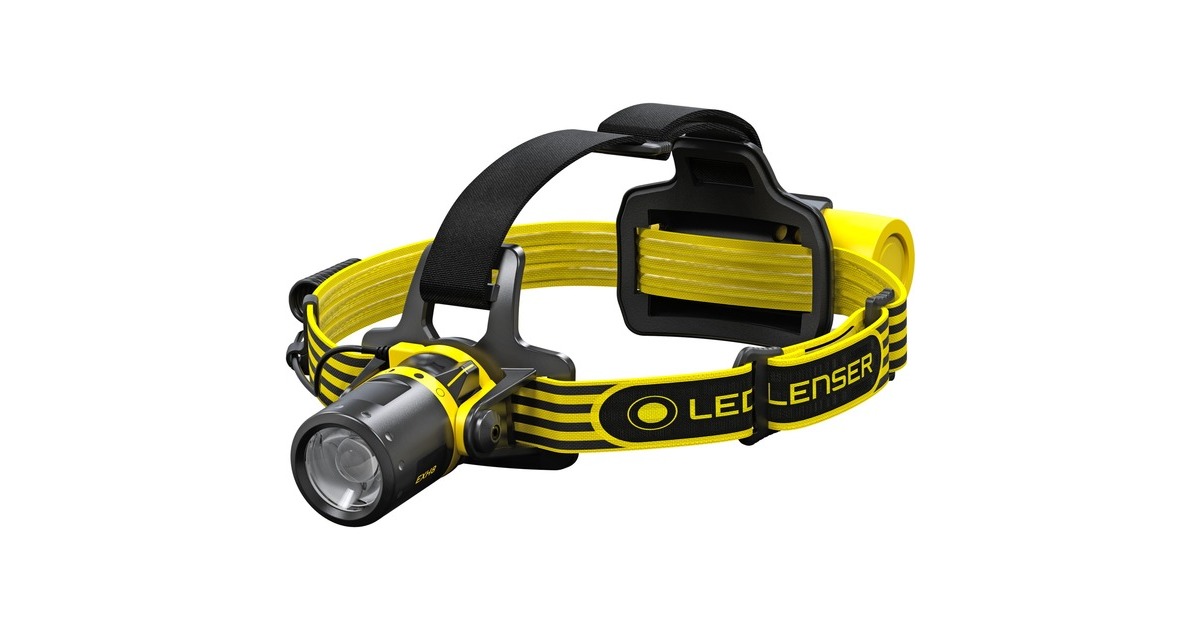 Ledlenser Stirnlampe EXH8, LED-Leuchte(schwarz/gelb)