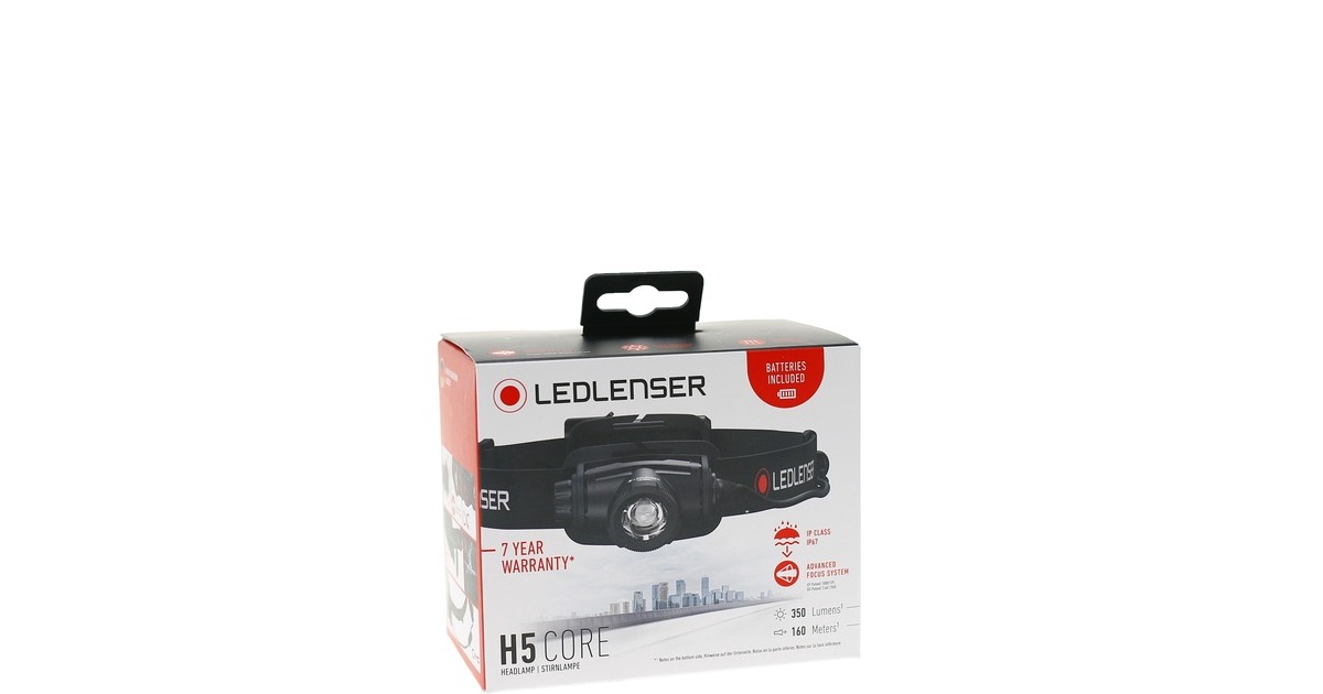 Ledlenser Stirnlampe H5 Core, LED-Leuchte(schwarz)