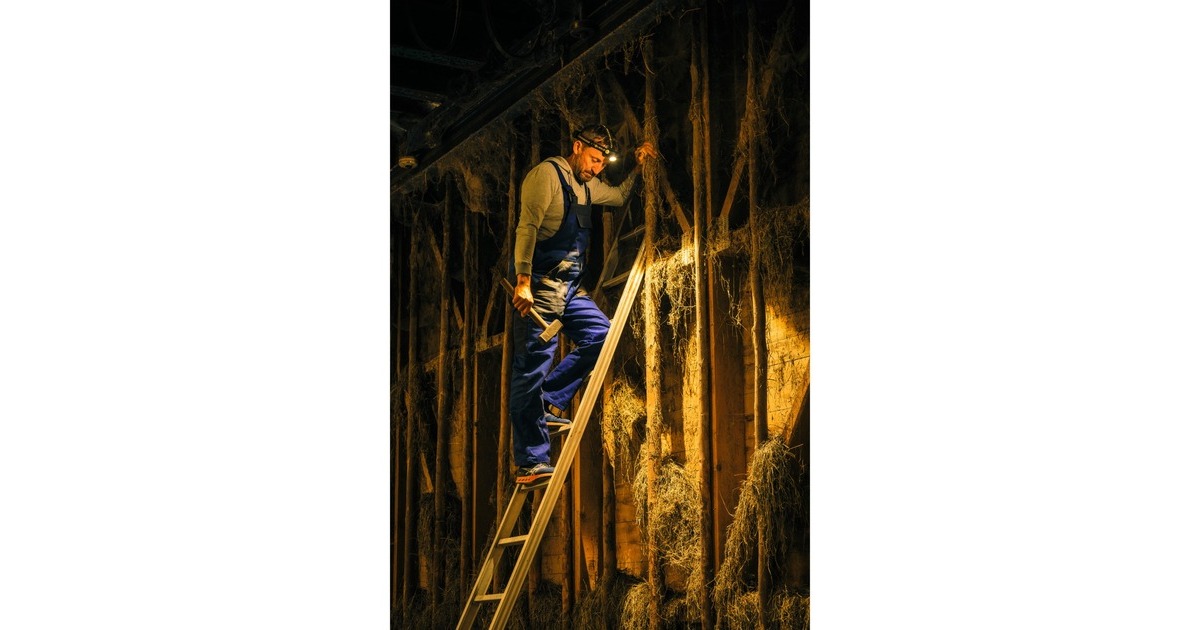 Ledlenser Stirnlampe H7R Work, LED-Leuchte(schwarz)