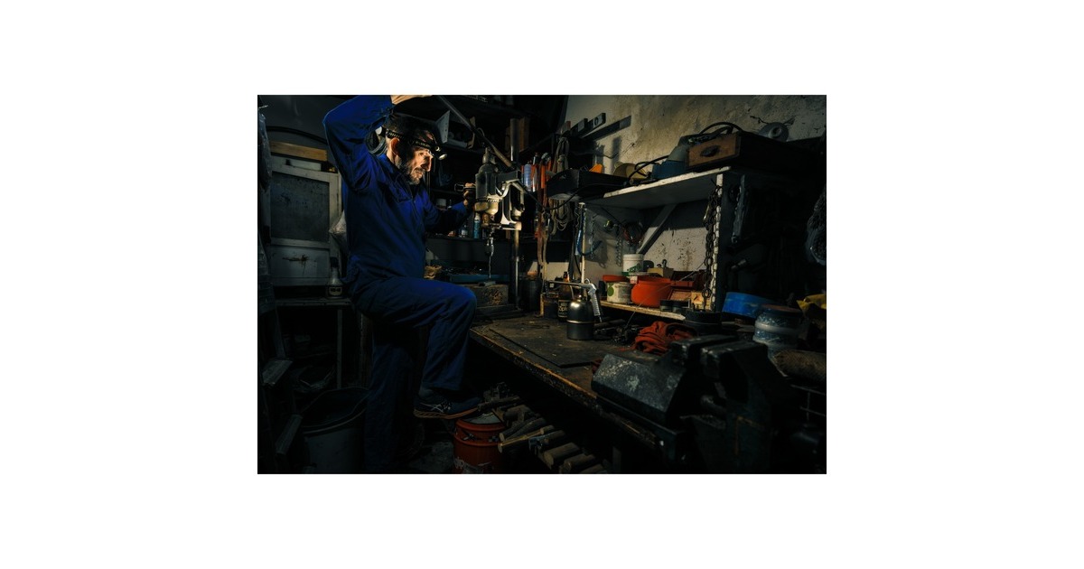 Ledlenser Stirnlampe H7R Work, LED-Leuchte(schwarz)