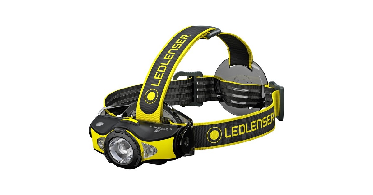 Ledlenser Stirnlampe iH11R, LED-Leuchte(schwarz/gelb)