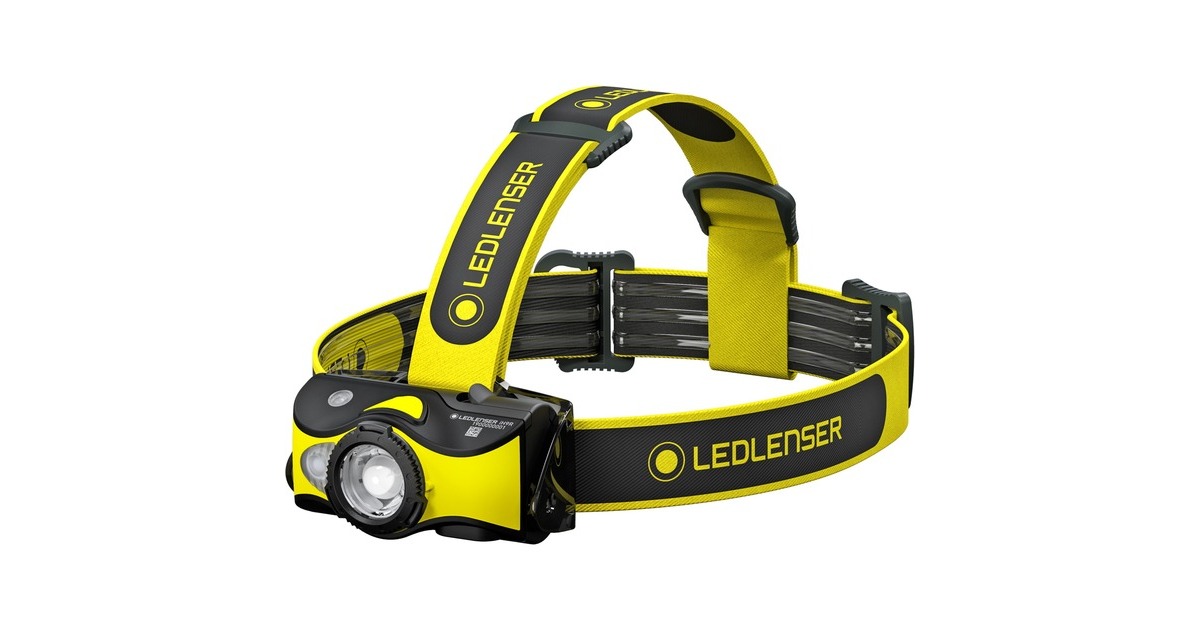 Ledlenser Stirnlampe iH9R, LED-Leuchte(schwarz/gelb)