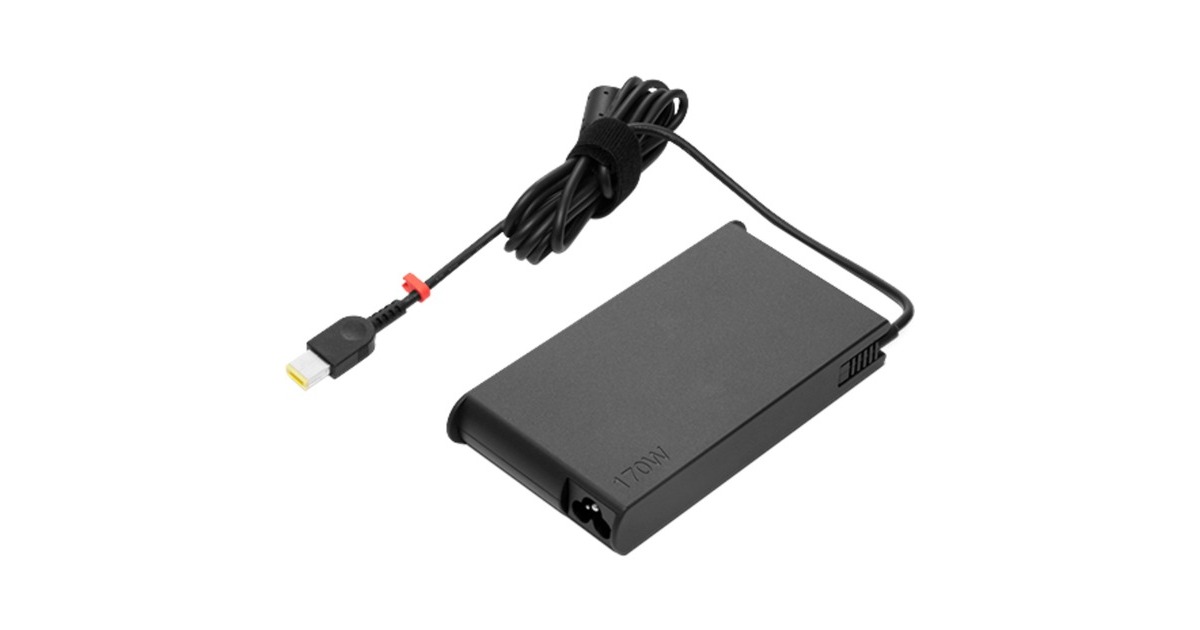 Lenovo 170W AC Slim Adapter Slim Tip, Netzteil(schwarz, für ThinkPad)