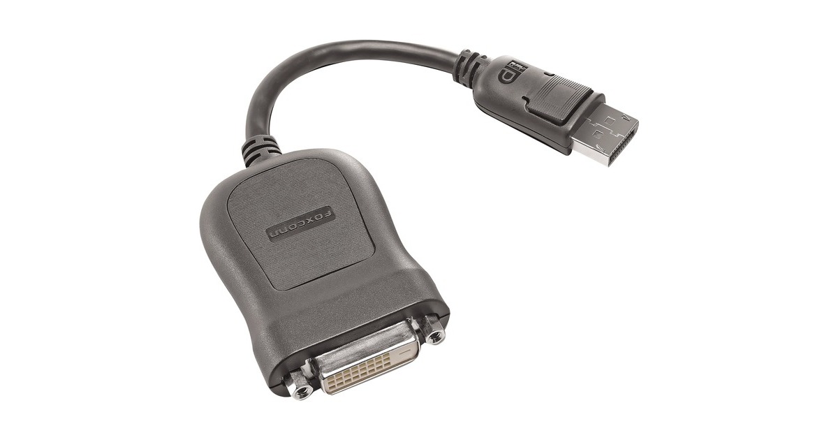 Lenovo DisplayPort 45J7915, Kabel(schwarz, 20 cm)