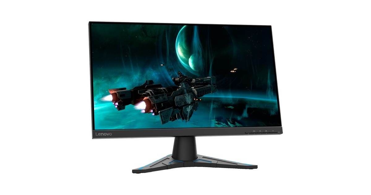 Lenovo G24e-20, Gaming-Monitor(61 cm (24 Zoll), schwarz, FullHD, AMD Free-Sync, VA, 120Hz Panel, Outlet)