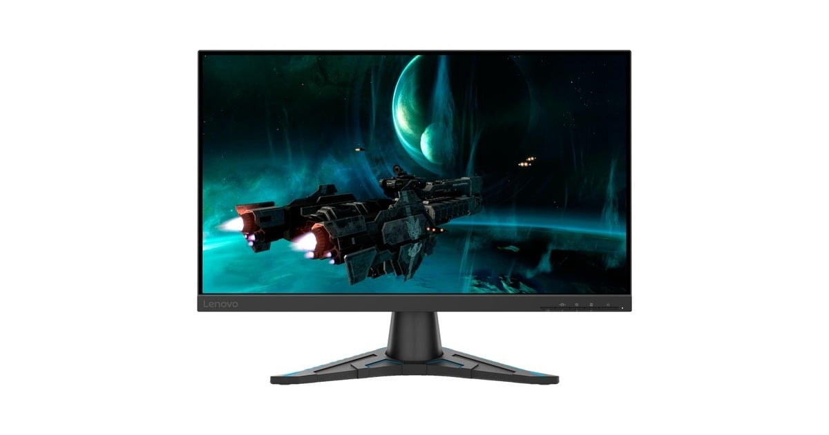 Lenovo G24e-20, Gaming-Monitor(61 cm (24 Zoll), schwarz, FullHD, AMD Free-Sync, VA, 120Hz Panel)