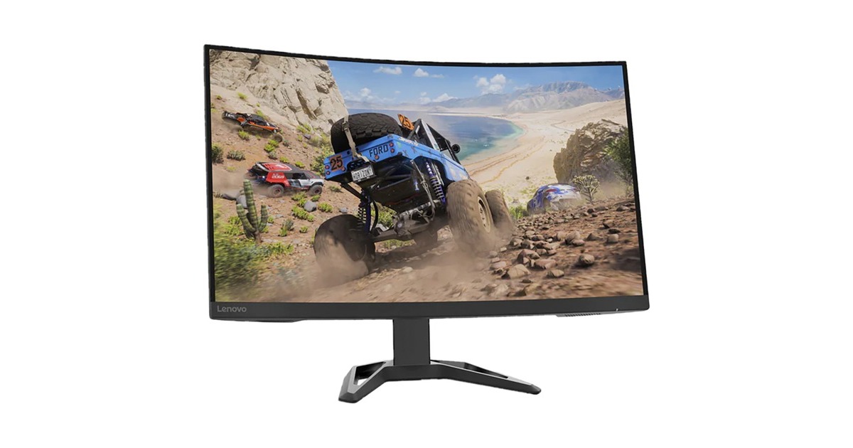 Lenovo G32QC-30, Gaming-Monitor(80 cm (32 Zoll), schwarz, QHD, VA, AMD Free-Sync, 170Hz Panel)