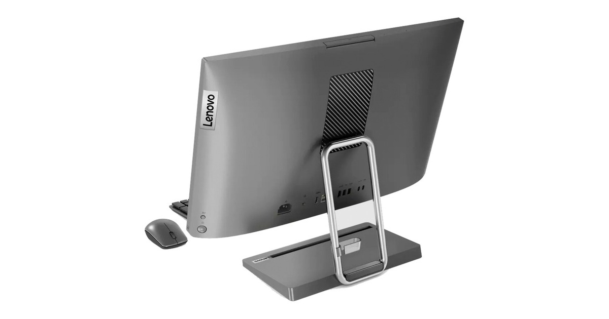 Lenovo IdeaCentre AIO 5 24IAH7 (F0GR002GGE), PC-System(grau, Windows 11 Home 64-Bit)