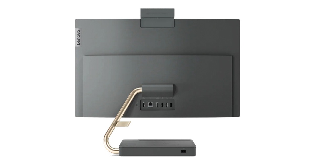 Lenovo IdeaCentre AiO 5 24ALC6 (F0G20043GE), PC-System(grau, Windows 11 Home 64-Bit)