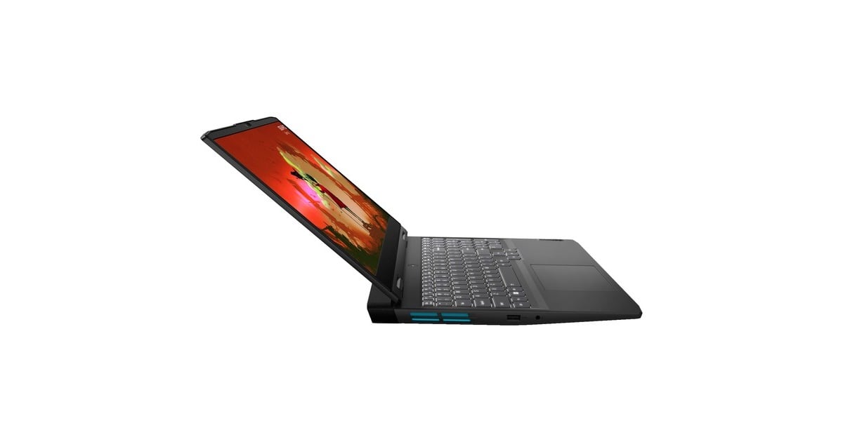 Lenovo IdeaPad Gaming 3 (82SB0072GE), Gaming-Notebook(grau, Windows 11 Home 64-Bit, 39.6 cm (15.6 Zoll) & 120 Hz Display, 512 GB SSD)