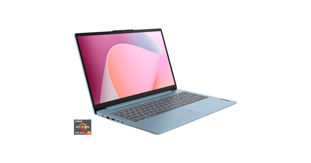 Lenovo IdeaPad Slim 3 15ABR8 (82XM003JGE), Notebook(grau, Windows 11 Home 64-Bit, 39.6 cm (15.6 Zoll), 512 GB SSD)