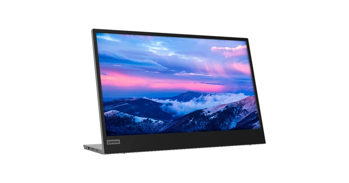 Lenovo L15, LED-Monitor(39.6 cm (15.6 Zoll), schwarz, FullHD, USB-C)