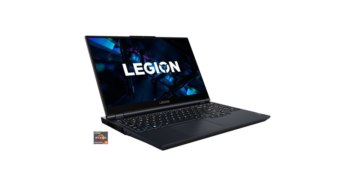Lenovo Legion 5 15ACH6A (82NW004QGE), Gaming-Notebook(dunkelblau/schwarz, Windows 11 Home 64-Bit, 36.6 cm (15.6 Zoll) & 165 Hz Display, 512 GB SSD)