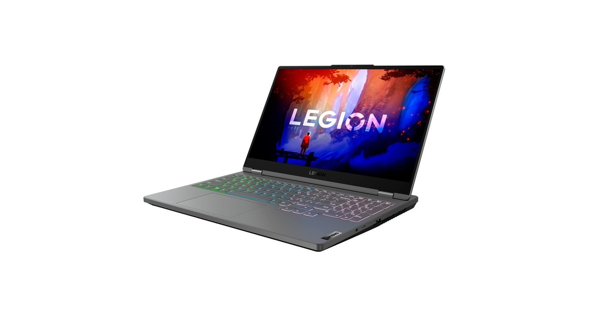 Lenovo Legion 5 15ARH7H (82RD001MGE), Gaming-Notebook(grau, Windows 11 Home 64-Bit, 39.6 cm (15.6 Zoll) & 165 Hz Display, 512 GB SSD)