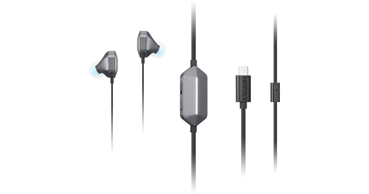 Lenovo Legion E510, Kopfhörer(grau, USB-C)