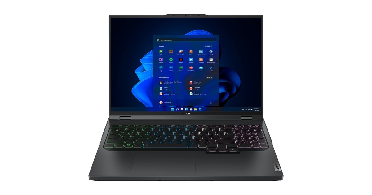 Lenovo Legion Pro 5 16IRX8 (82WK005VGE), Gaming-Notebook(grau, Windows 11 Home 64-Bit, 40.6 cm (16 Zoll), 1 TB SSD)