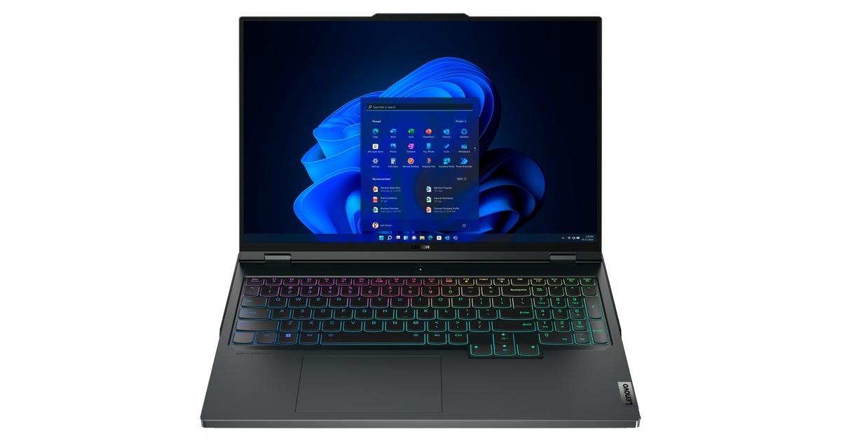 Lenovo Legion Pro 7 16ARX8H (82WS001CGE), Gaming-Notebook(grau, Windows 11 Home 64-Bit, 40.6 cm (16 Zoll) & 240 Hz Display, 512 GB SSD)