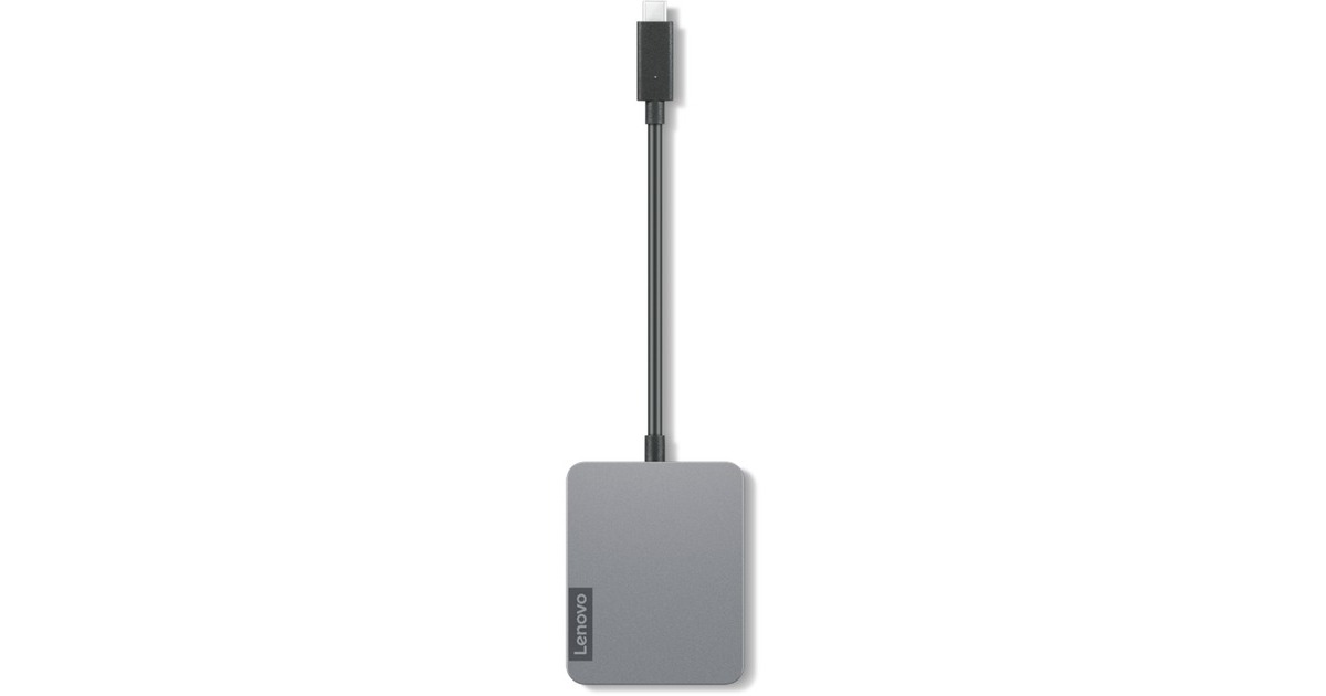 Lenovo Powered USB-C Travel Hub Gen 2, Dockingstation(USB, HDMI, VGA, RJ-45)