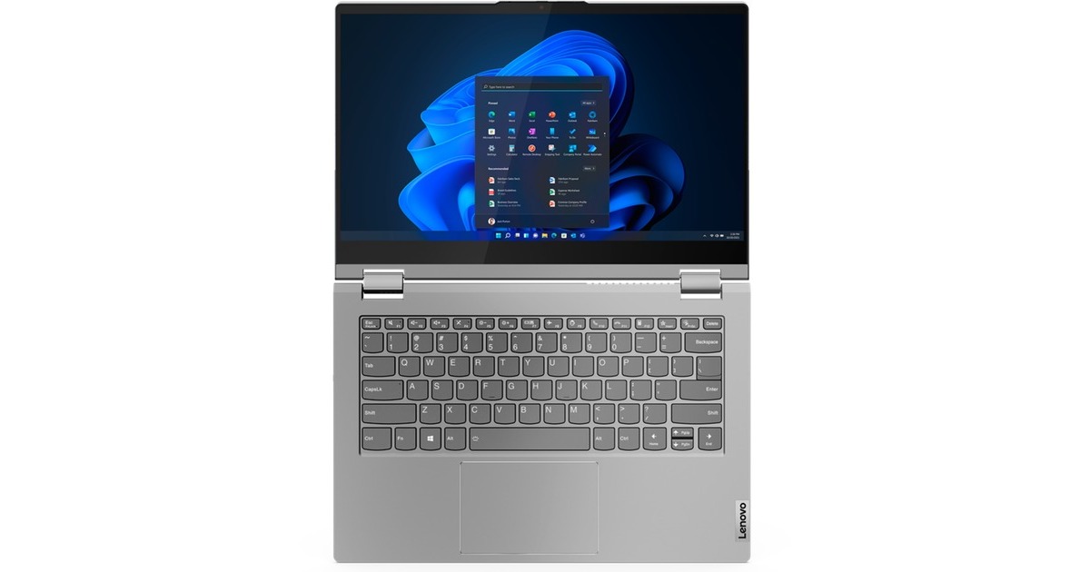 Lenovo ThinkBook 14S Yoga G3 (21JG0007GE), Notebook(grau, Windwos 11 Pro 64-Bit, 35.6 cm (14 Zoll), 512 GB SSD)