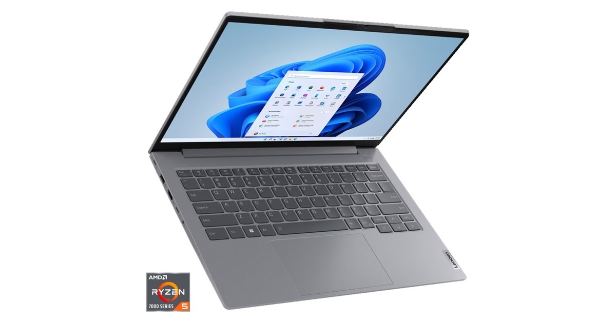 Lenovo ThinkBook 14 G6 ABP (21KJ000LGE), Notebook(grau, Windows 11 Pro 64-Bit, 35.6 cm (14 Zoll) & 60 Hz Display, 256 GB SSD)
