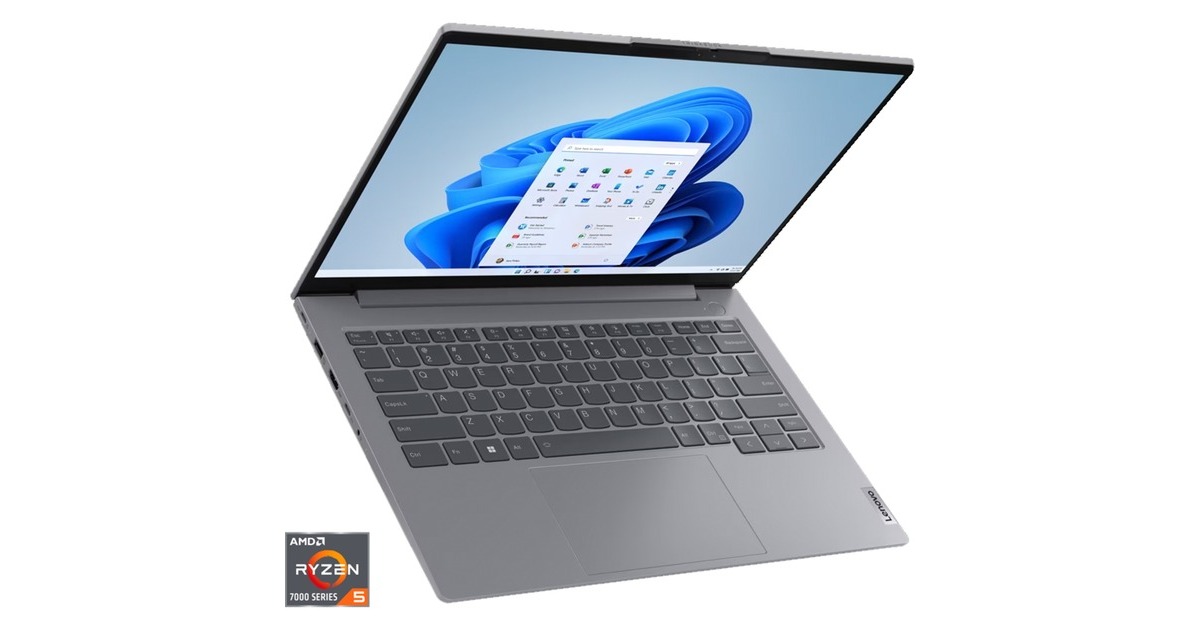 Lenovo ThinkBook 14 G6 ABP (21KJ0019GE), Notebook(grau, Windows 11 Pro 64-Bit, 35.6 cm (14 Zoll) & 60 Hz Display, 512 GB SSD)
