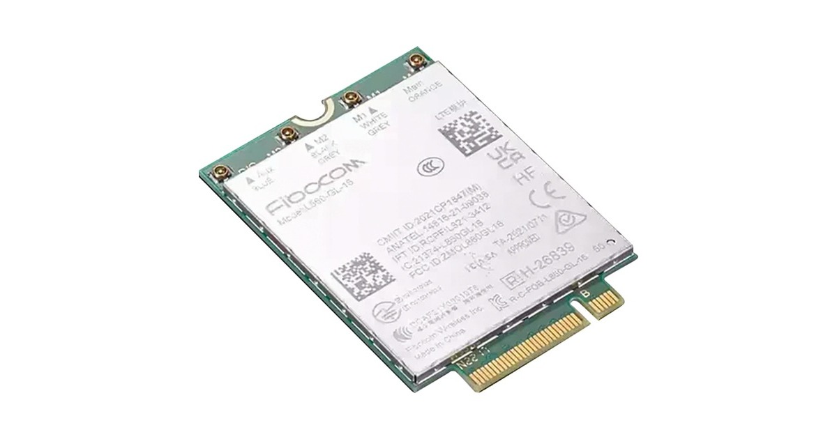 Lenovo ThinkPad Fibocom L860-GL-16, Mobilfunkadapter