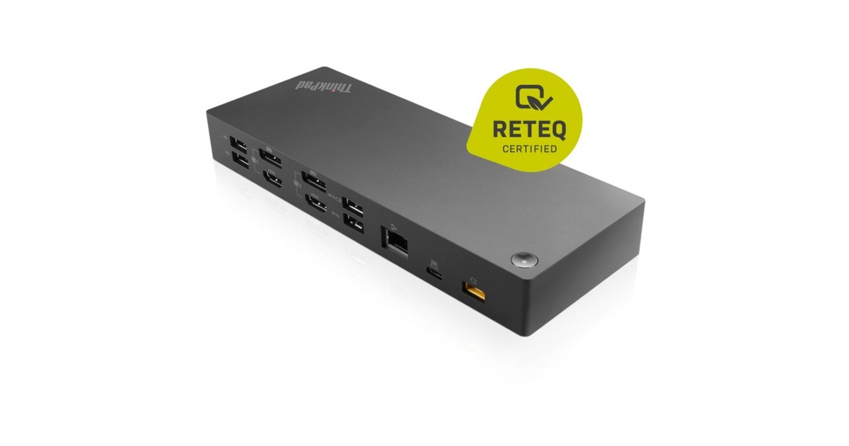 Lenovo ThinkPad Hybrid USB-C Dock mit USB A Generalüberholt, Dockingstation(schwarz) Lenovo ThinkPad Hybrid USB-C Dock mit USB A Generalüberholt, Dockingstation(schwarz)