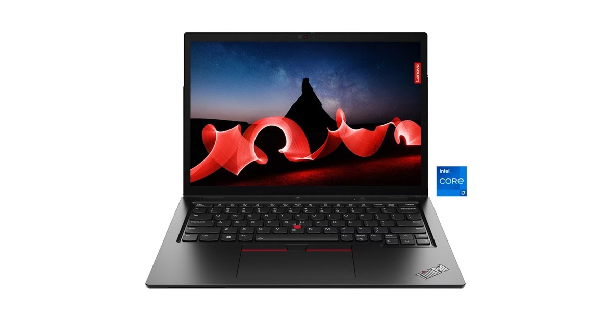 Lenovo ThinkPad L13 Yoga G4 (21FJ0005GE), Notebook(schwarz, Windows 11 Pro 64-Bit, 33.8 cm (13.3 Zoll) & 60 Hz Display, 512 GB SSD)